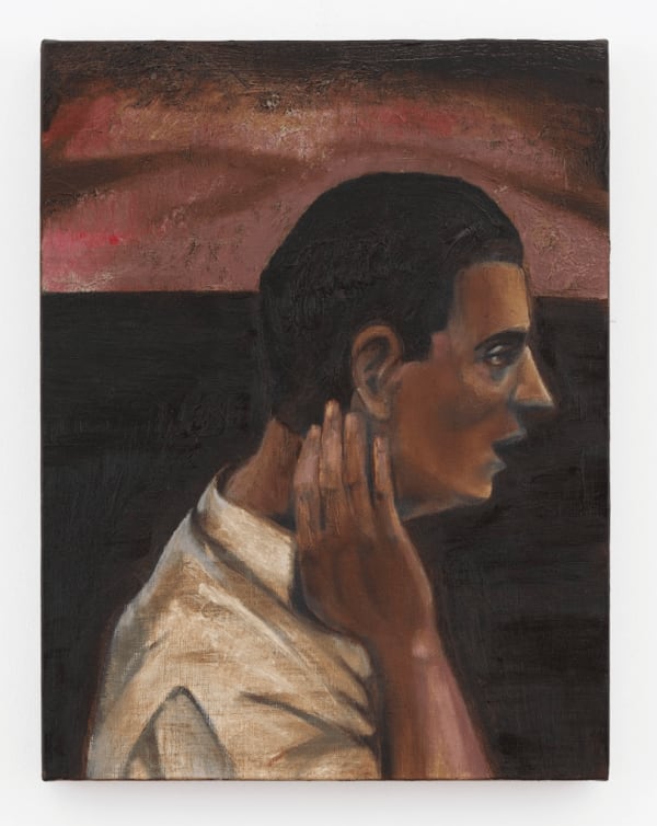 Anju Dodiya, K Listening , 2023