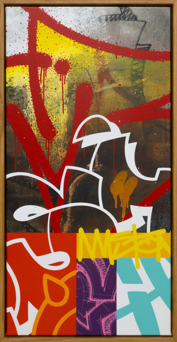 Skywalker 1, 2022 Acrylic on canvas 80 x 40 cm