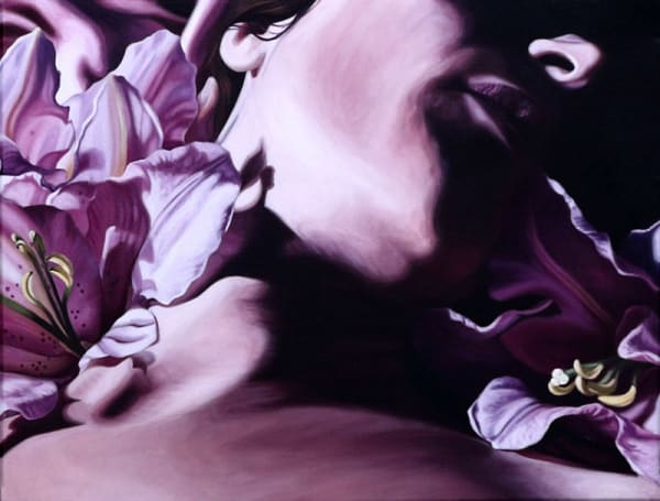 Flesh & Fantasy II, 2025 oil painting on canvas 35 x 43 cm