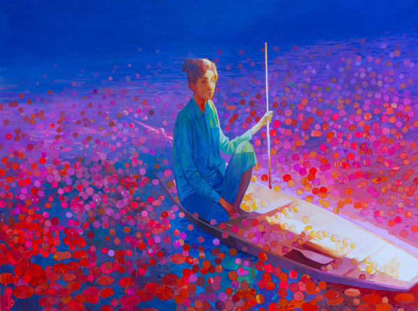 Andrew Hem, Red Rose, 2025