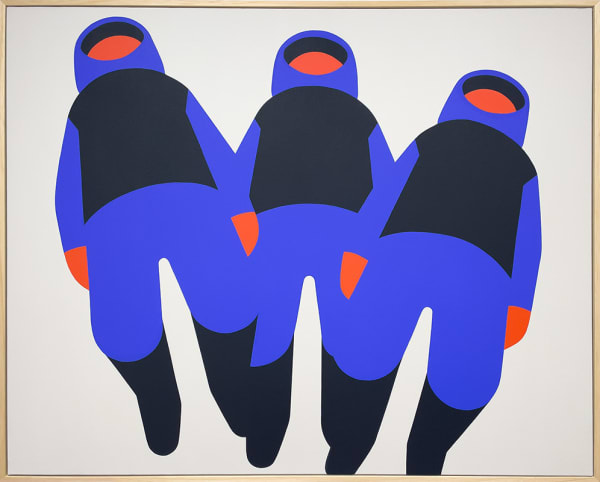 Eternity, 2025 Acrylic on canvas 80 x 100 cm