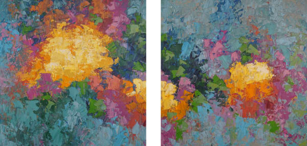 Adam Thomas, LeFleur (Diptych), 2021