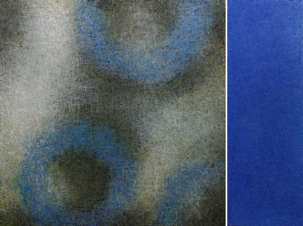 Cynthia Bjorn, Circles (diptych), 2022