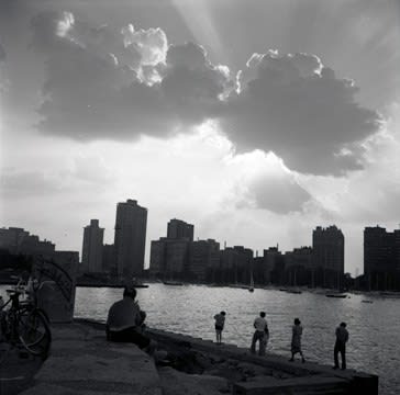 John Hendry, X-571 Belmont Harbor, 1973