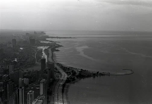 John Hendry, Z-365 Looking North From Hancock Bldg, 1975