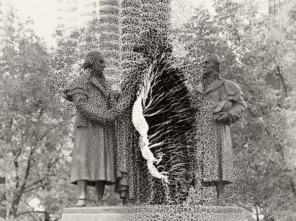 Chris Kleihege, Robert Morris, George Washington and Haym Salomon Monument , 1/5, 2023