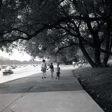 John Hendry, L-943 Walk Along Diversey Harbor, 1961