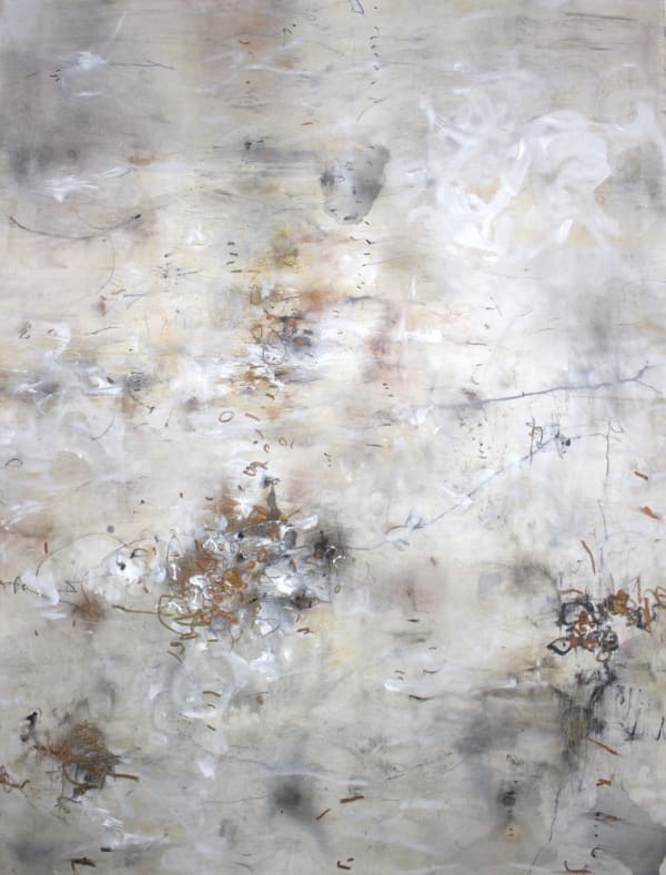 Ahavani Mullen Life Tree No 5 Oil, watercolor, mixed media