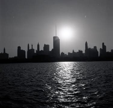 John Hendry, M-113 Skyline from the Breakwater , 1962