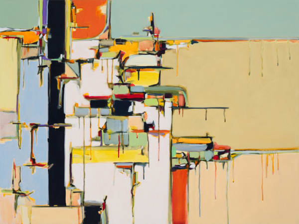 Glynis Tinglof, Water, Bridge, Land III