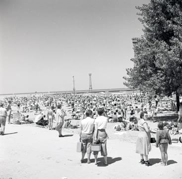 John Hendry, F-644 Montrose Beach, 1955