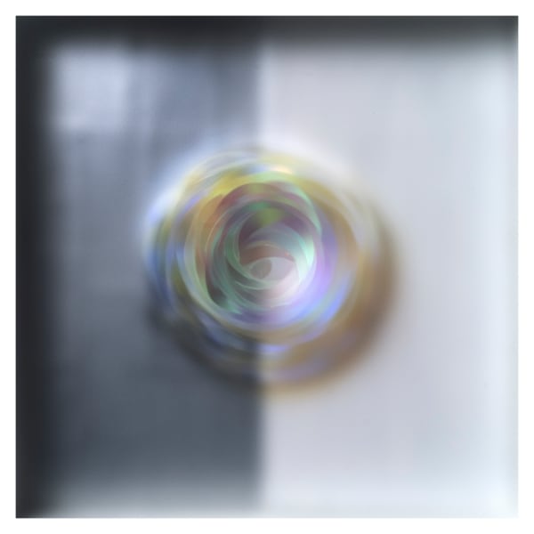 Carrie Seid Remnant, 2023 Vinyl, acrylic & mylar 16 x 16 x3"