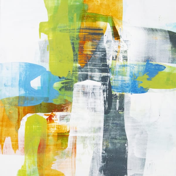 Alridge In the Spirit I Acrylic on Canvas 40 x 40" unframed 41.5 x 41.5" framed