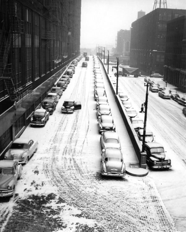 John Hendry, C-648 M Mart & Kinzie St. , 1952