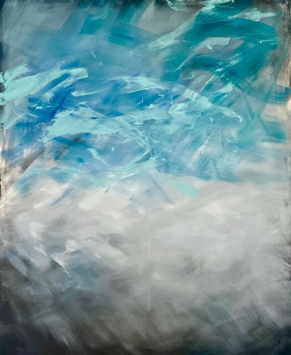 Patricia Markos Dolan Υποσχεση (Promise), 2025 Oil on canvas 72 x 60"