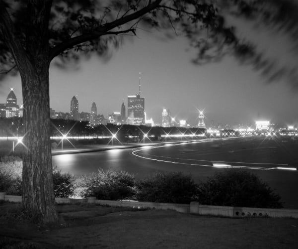John Hendry, K-326 Night Skyline Shedd, 1960