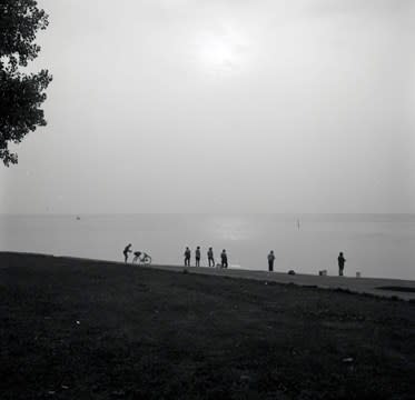 John Hendry, X-504 Near Fullerton Looking South, 1973