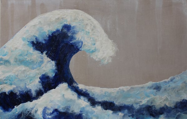 Ruth Hamill, The Wave (Ode to Hokusai), 2020