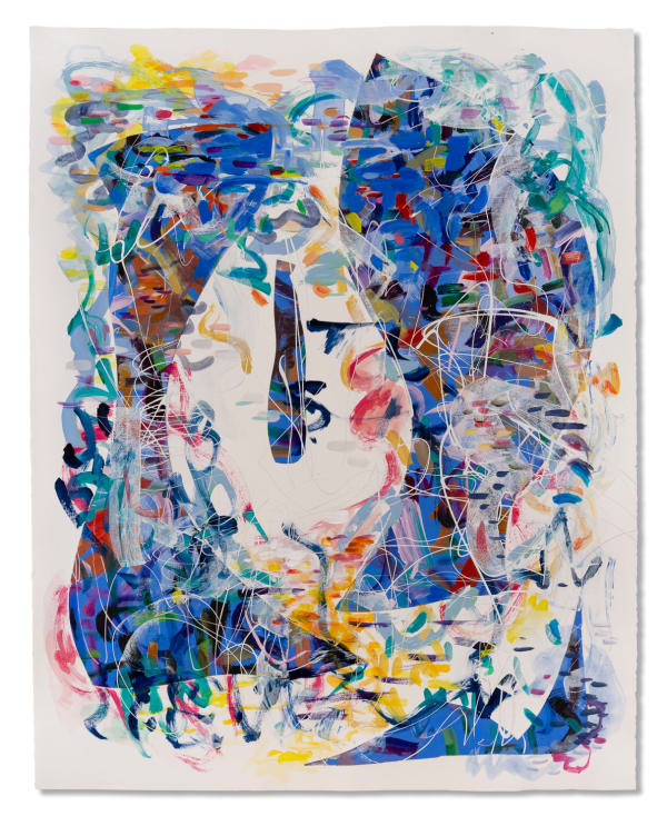 Ginny Sykes, Untitled Blue #2, 2024