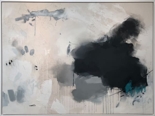 Melissa Herrington, the ocean rain, blue the way the sky spills, 2019