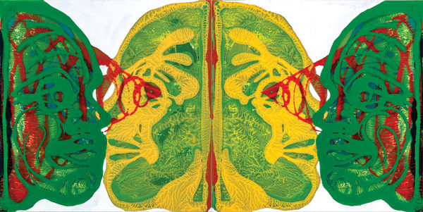 Nikolas Soren Goodich, Another Green World Redux (Before and After Eno), 2021