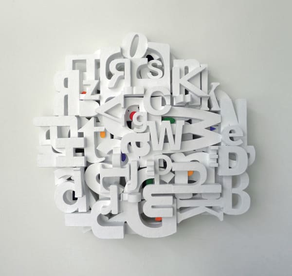 Dodo van Aarem, Letter Object I, 2017