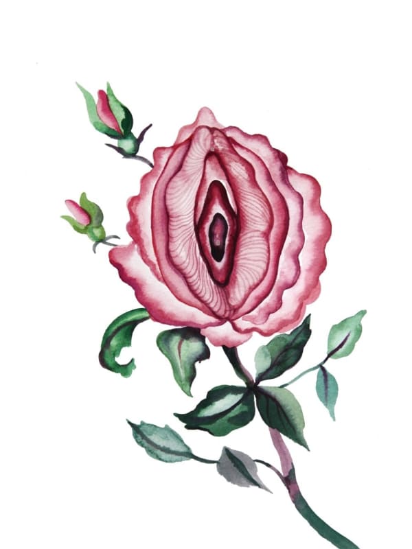 Stella Sujin, Vulva Flower, 2023