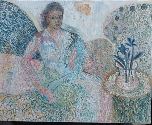 Catherine Anholt, Seated Figure, 2021