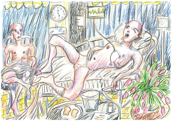 Dale Lewis, Recovery Room Study, 2023