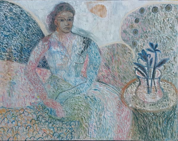 Catherine Anholt, Seated Figure, 2021