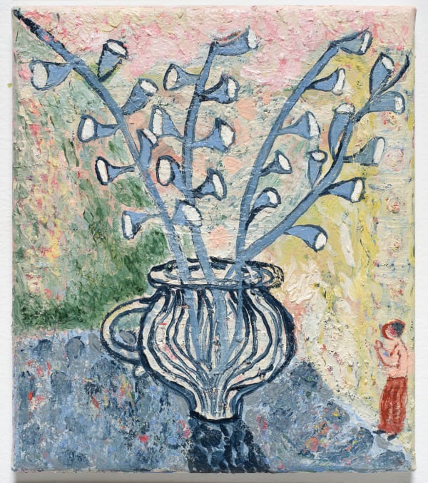 Catherine Anholt, Figure with Flowers 2, 2023