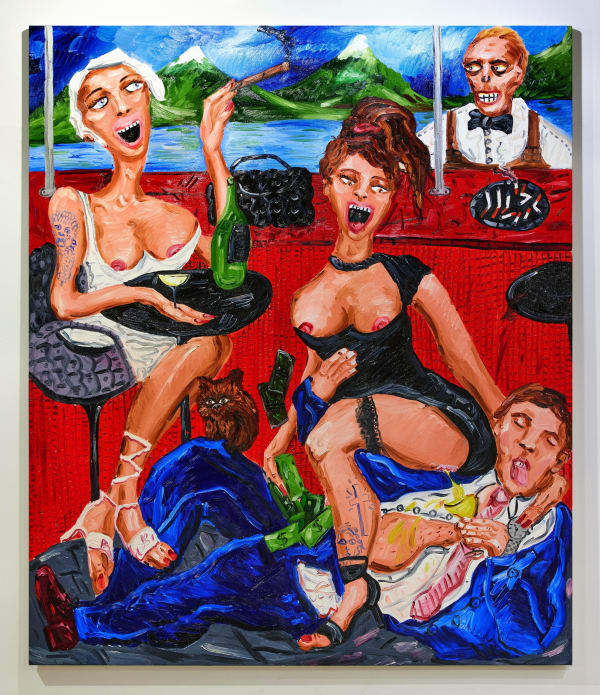Dale Lewis, Cigar Bar, 2022