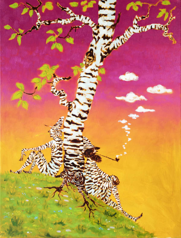 Uwe Henneken, Birkenleute (Birch People), 2023