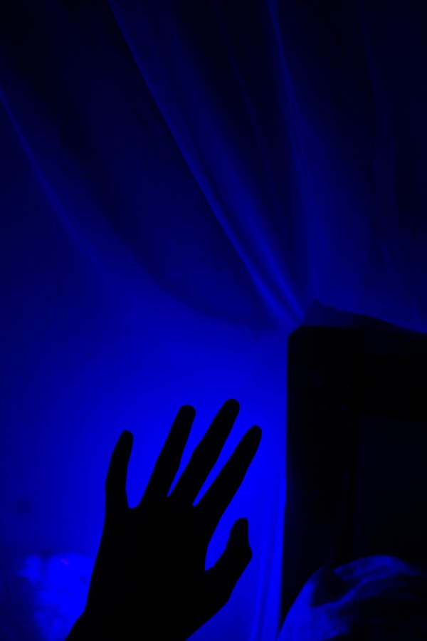 Wanini Kimemiah, Blue Light, 2021