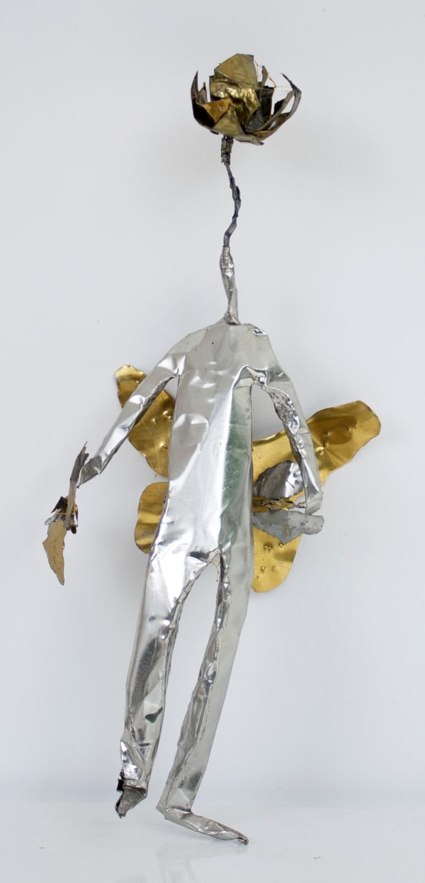 Austine Adika, Butterflies and Roses (ix), 2021