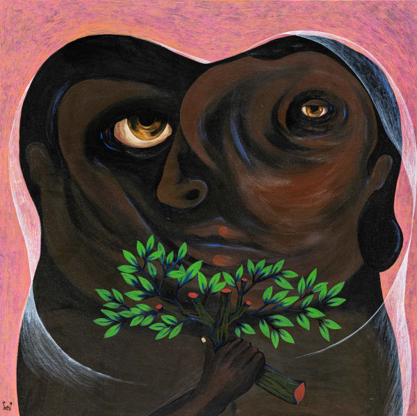 Souad Abdelrassoul, The Pink Kiss, 2024