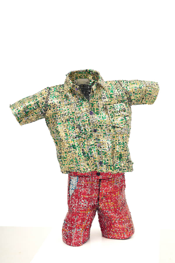 Dickens Otieno, School Uniform (red shorts), 2020