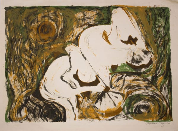 Theresa Musoke, Crowned Cranes , circa 1963-65