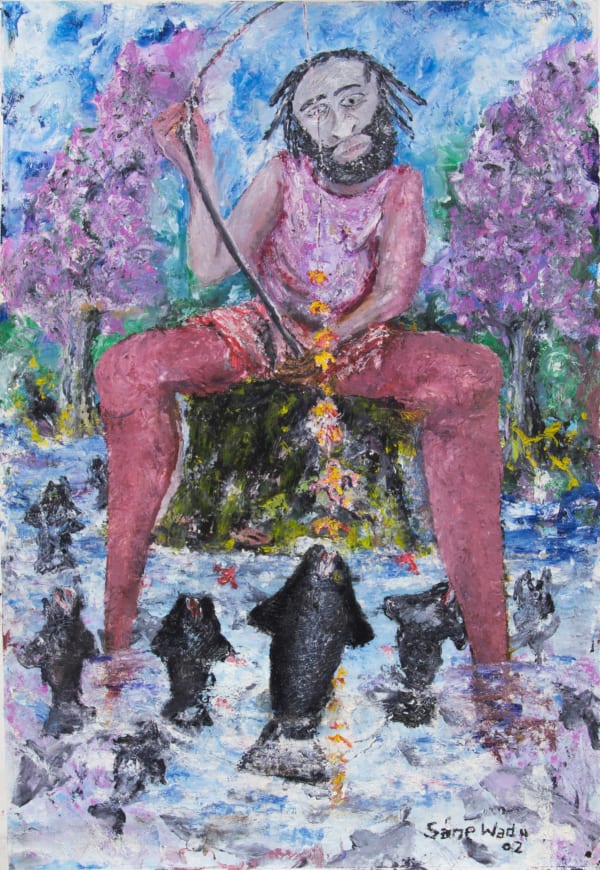 Sane Wadu, Self Portrait as Fisherman, 2002
