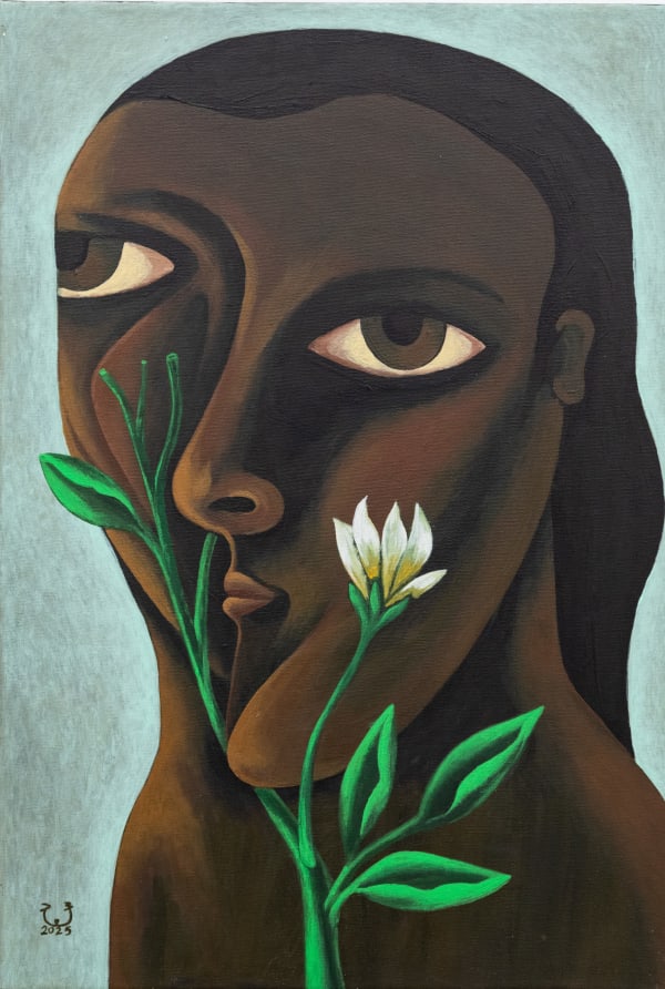 Souad Abdelrassoul - A Flower Between Words, 2025