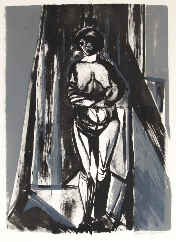 Theresa Musoke, Untitled (Standing Figure), circa 1960s
