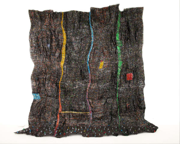 Dickens Otieno, Black with Spikes, 2020