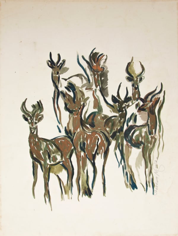 Theresa Musoke, Untitled (Generuk), 1980s