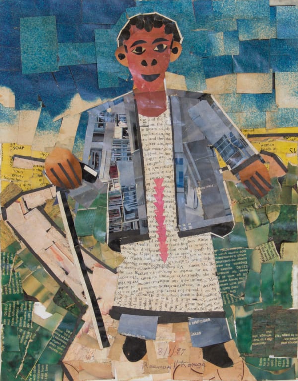 Rosemary Karuga, Man With a Cane, 1997