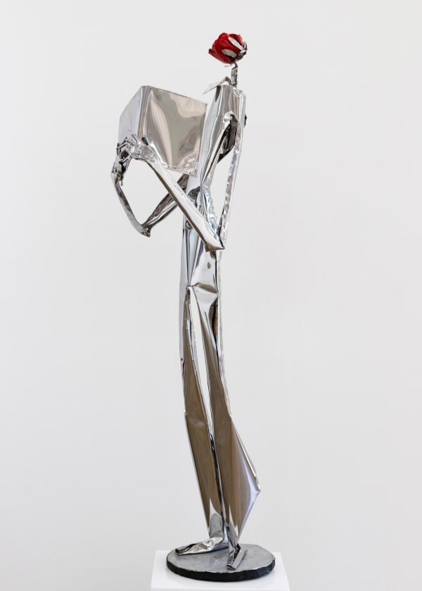 Austine Adika, Butterflies and Roses XI, 2025