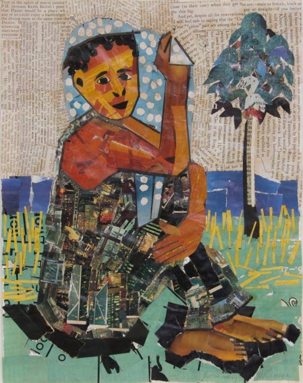 Rosemary Karuga, Seated Person, 1996