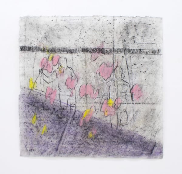 Jonathan Sölanke Gathaara Fraser, Untitled (Two Figures), 2019