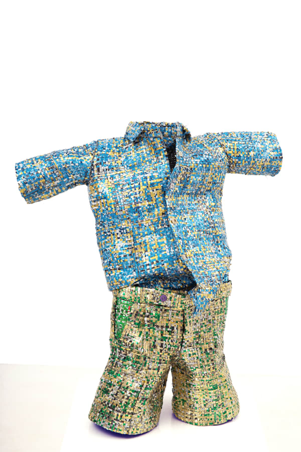 Dickens Otieno, School Uniform (blue shirt), 2020