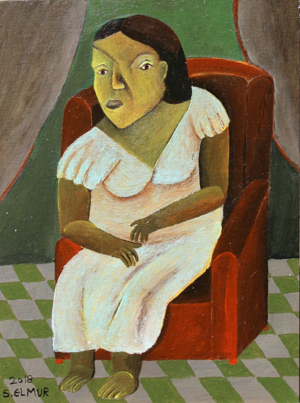 Salah Elmur, While Waiting, 2018