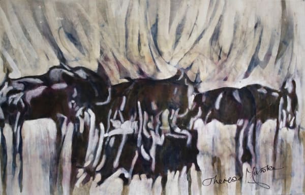 Theresa Musoke, Untitled XI (Wildebeest), 2010